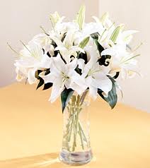 White Lilies bouquet.